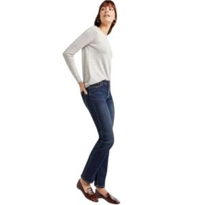 𝅺reitmans The Insider Straight Denim Blue Jeans 33 Petite
